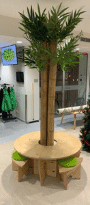 Bamboe werkbank