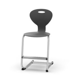 Ragnar Design slede leerling stoel met voetondersteuning