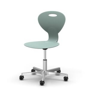 Seet swivel 55 Petalo Design bureau stoel wielen